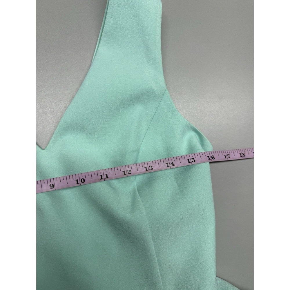 Sail to Sable Mint Green Bow Back Fit & Flare Dress NWOT Size 6 Easter Wedding - Picture 6 of 12